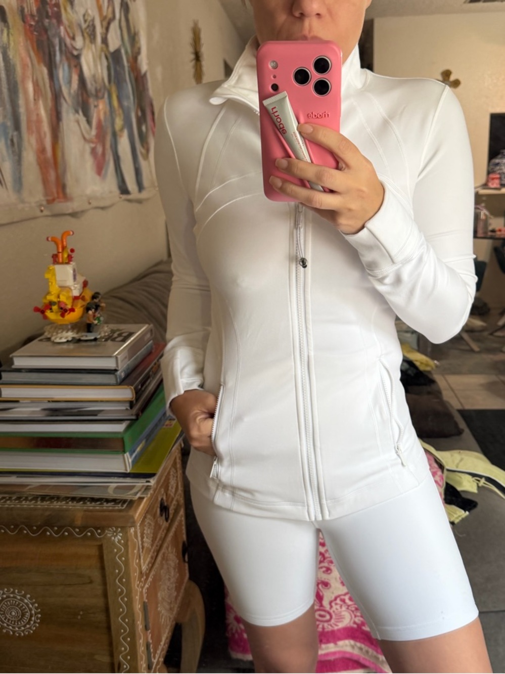 lululemon define jacket nulu white